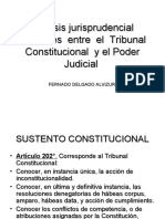 Relaciones Entre TC y Poder Judicial