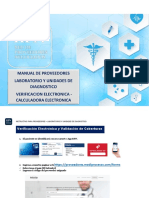 Instructivo Verificacion Electronica - Calculadora Electronica (Lab. y Unidades DX 2022