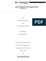 PROYECTO DE INVESTIGACION Empresa Tencor y Palmar S.A.S Act 7