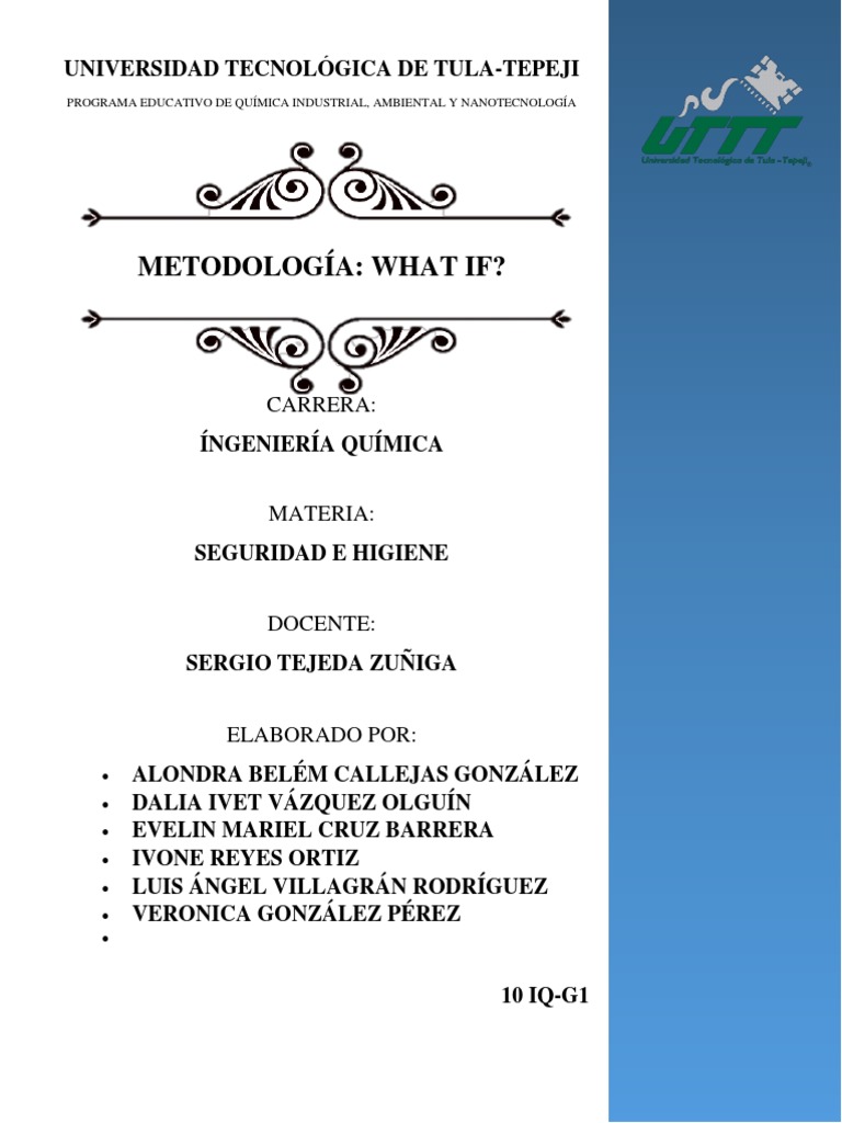 Metodolog a what if pdf ingenieria el ctrica