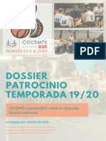 Dossier para Patrocinio