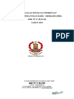 Pelaksanaan Kegiatan Pembinaan Pelatihan Peraturan Baris - Berbaris (PBB) SMK Yp 17 Blitar TAHUN 2019