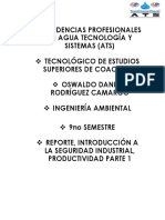 Reporte 1. Productividad 1