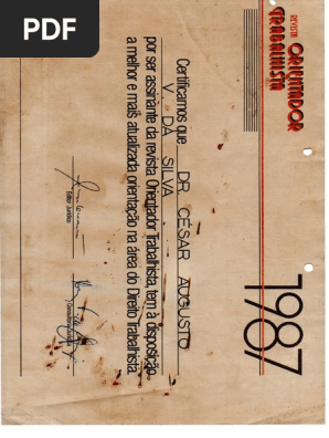 Curriculo Cesar Augusto Venancio Da Silva Jurídico Certificado271 (2)