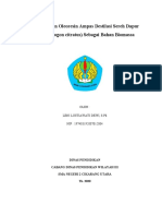 Makalah Pemanfaatan Oleoresin Ampas Destilasi Sereh Dapur (Sebagai Bahan Biomassa