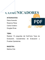 ¿Cuáles Son Los Tipos de Evaluación de Aprendizaje