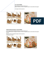 Instrucciones para Armar La Casita Navideña