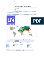 Universal Character Set Characters