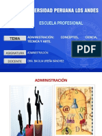 Semana 2 de Administración