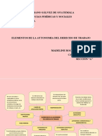 Elementos de La Autonomia Del Derecho de Trabajo