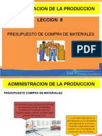 Leccion 8 Admon de La PD 2022-1 Noche