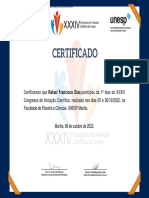 Certificado XXXIVCICUNESP FFC Marilia Participação 09-39-44