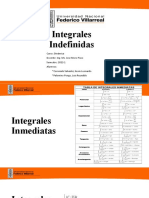 Integrales Indefinidas