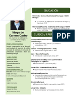 Curriculum Vitae Marge Castro 2022 ACTUALIZADO COMPLETO