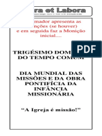 23-10-2022 - 30º DOMINGO DO TEMPO COMUM - Celular