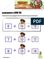 Sumas de 10 en 10