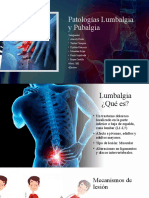 Patologías Lumbalgia y Pubalgia