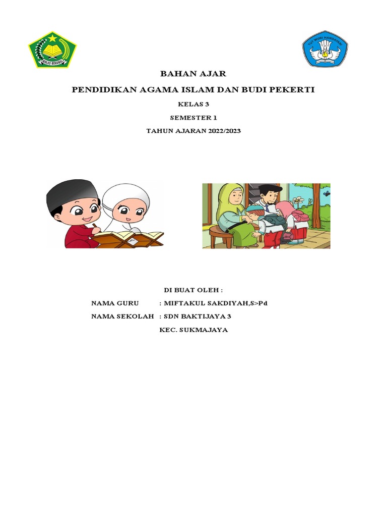 Bahan Ajar Pai Kls 3 Pdf
