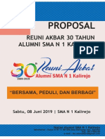 Proposal Reuni Akbar 30 Tahun Alumni 2
