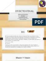 Proyecto Final - Empresa BIC