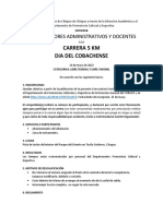 Carrera 5 KM Día Del Cobachense: A Trabajadores Administrativos Y Docentes