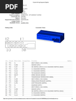 E38 ECM Connector Pinouts | PDF | Electrical Connector | Vehicle Technology