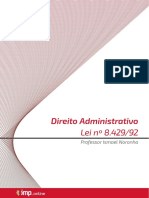 25 - 02 - ESTUDOS DIRIGIDOS - Lei 8.429 - 92 - Lei Da Improbidade Administrativa