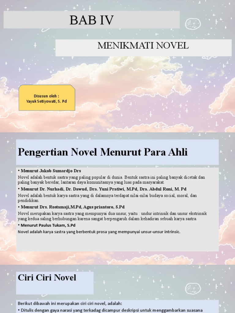Panduan Lengkap Menulis Novel | PDF