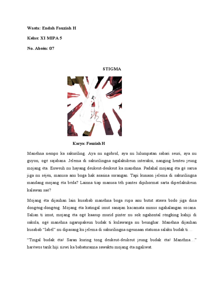 Contoh Carpon - Endah | PDF