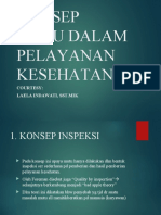 Topik 1 Mutu - Pelayanan