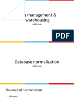 Data Management & Warehousing: MPBA G506