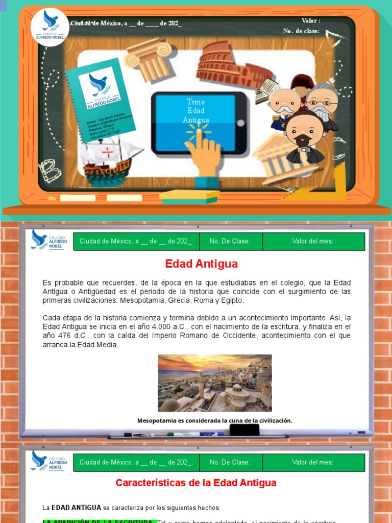 Características de la Edad Antigua | PDF | Historia antigua | imperio ...