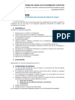 PRACTICA 1 UF1 Parte 1 Clasificación de Una Investigación Comercial y Formación Necesaria para El Equipo de Trabajo de Campo