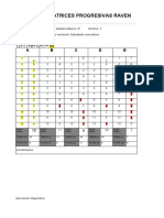 ESCALA MATRICES PROGRESIVAS RAVEN