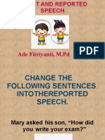 Direct Speech Edit