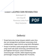 Terapi Okupasi Dan Rehabilitasi