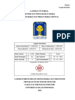 F11 E-158 Laporan Postur Kerja