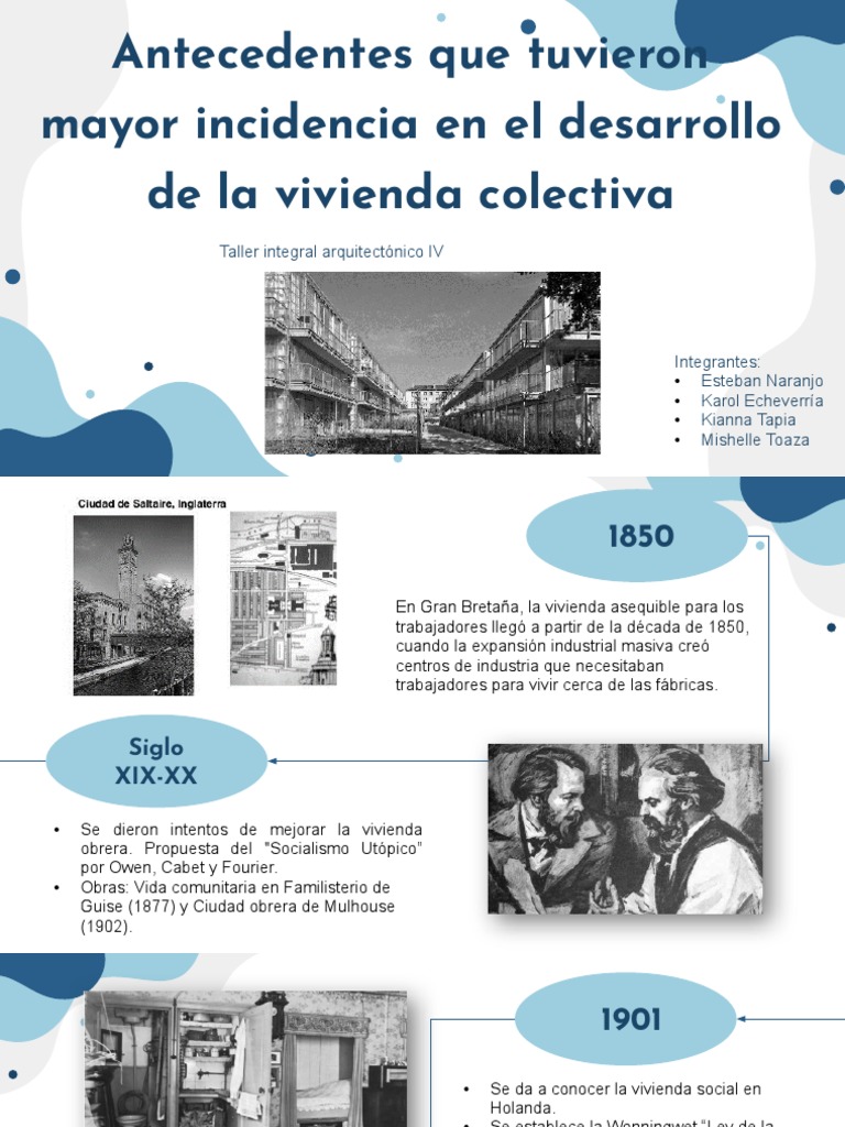 Antecedentes de Vivienda Colectiva | PDF