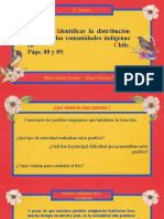 30-09 Identificar La Distribución Actual de Las Comunidades Indígenas en Chile.