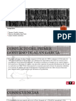 Conflicto Del Primer Gobierno de Garcia