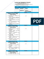 Academic Report Grado1 - 3 y 4 Periodo