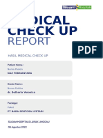 MEDICAL CHECKUP REPORT
