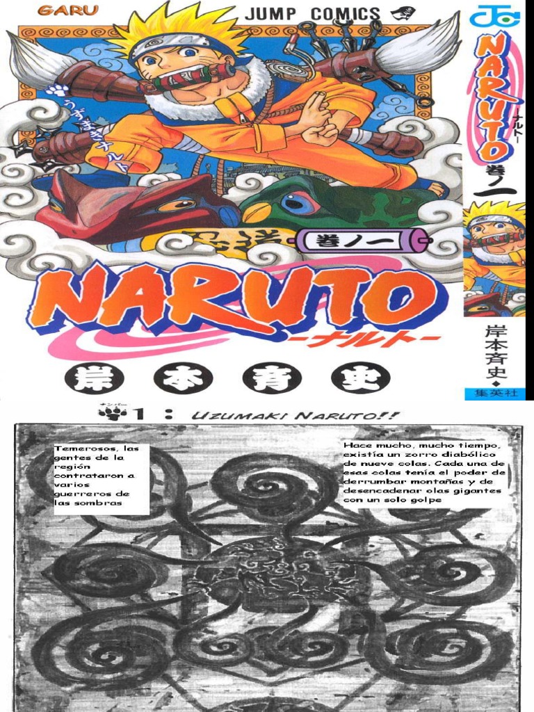 Tomo 1 Capitulo 1 D Naruto | PDF