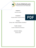 Tarea #3 Derecho Laboral