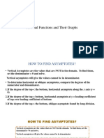 Rational Functions and Their Graphs