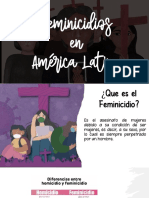 Feminicidios en America Latina
