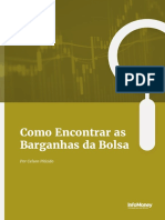 Como encontrar barganhas na bolsa