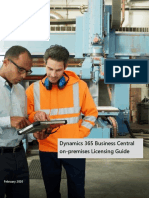 Dynamics 365 Business Centralonprem Licensingguide