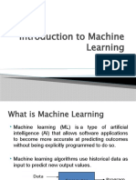 Chapter 1 Introduction To Machine Learning