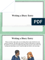 Diary Writing Powerpoint